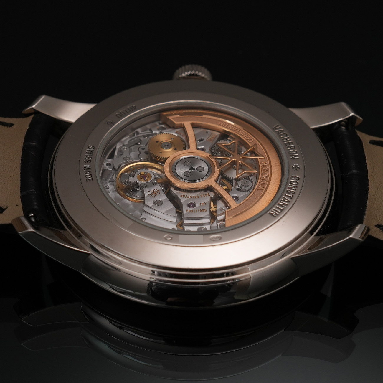 VACHERON CONSTANTIN(USED)바쉐론 콘스탄틴 패트리모니 문페이즈 레트로 그레이드 데이트
